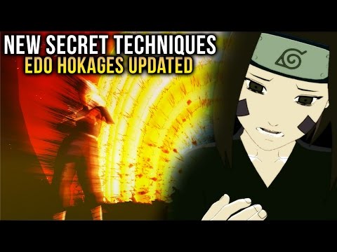 EDO HOKAGE NEW SECRET TECHNIQUES + MORE! | NARUTO STORM 4!