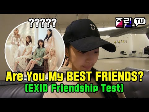 [ENG CC] 즐린TV 오픈 준비 / EXID 우정 테스트(절연각...?) / are you my best friends?(exid friendship test)
