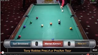 Earl Strickland  vs  Warren Kiamco