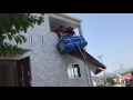 中村引越センター冷蔵庫吊り作業 の動画、YouTube動画。