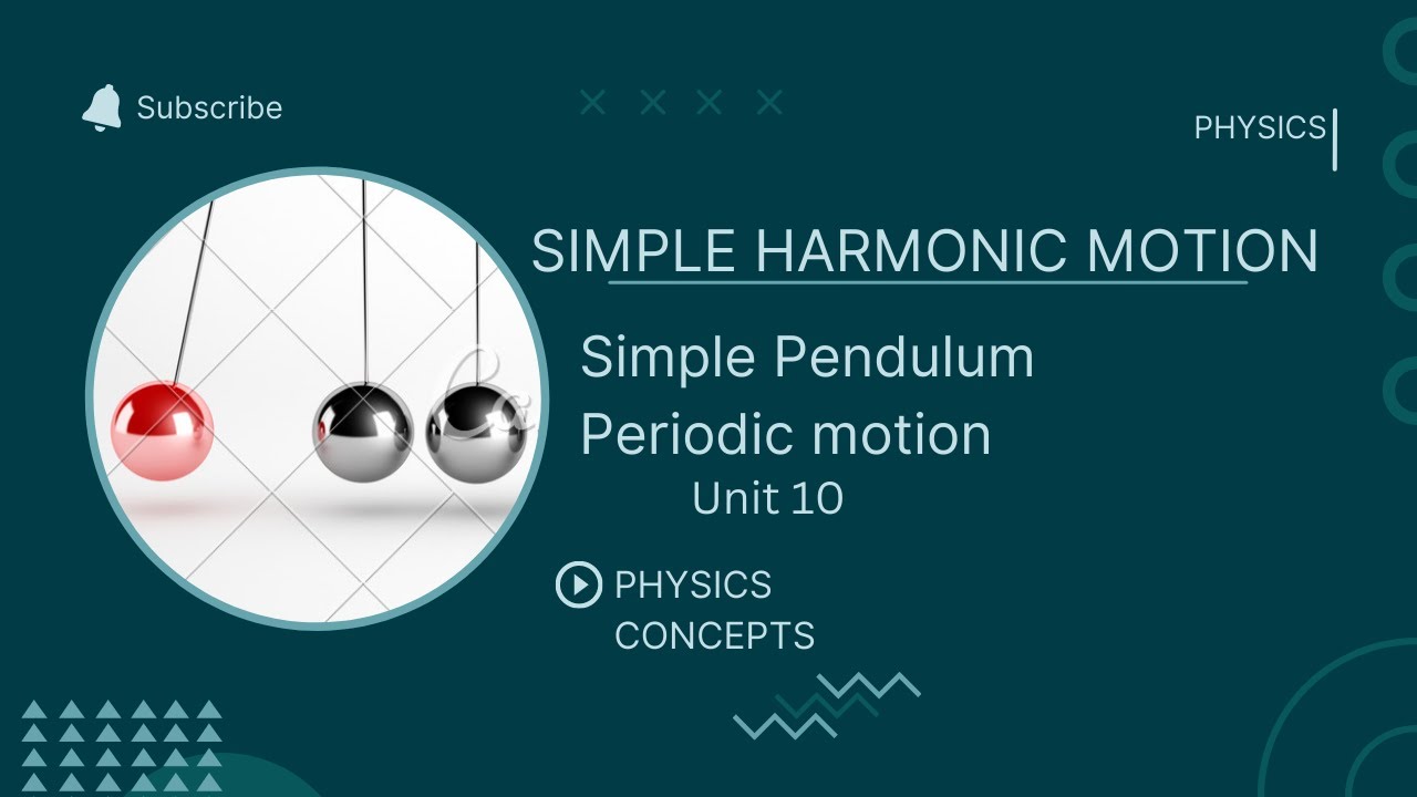 Simple Harmonic motion SHM Unit 10 New Physics Book Class 10