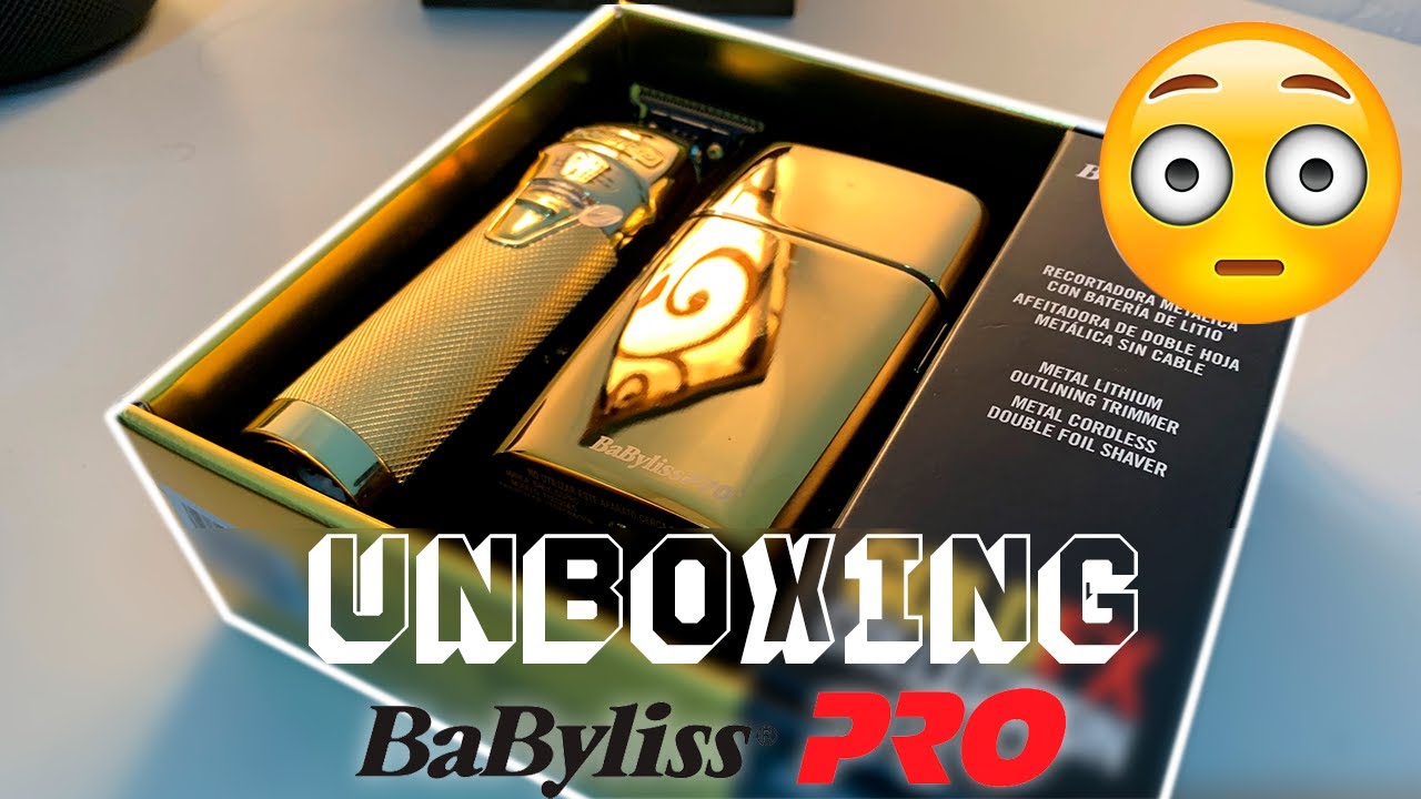 Juego de Trimmer BabylissPRO LimitedFX +afeitadora UVFoil