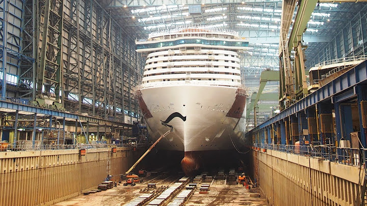 Incrível Processo de Construção de Navios Gigantes - Fabricação e Soldagem de Embarcações