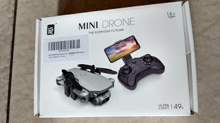 Unboxing $40 LSRC Mini Drone With Camera... Mavic Mini Clone