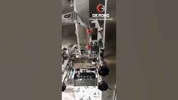 Tea bag in bag vertical automatic packaging machine running video