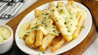 Homemade Cheesy Chips Recipe | The Best Cheesy Fries