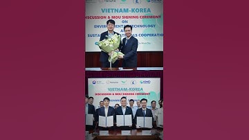 HCMUS ký kết hợp tác với Bộ Môi trường Hàn Quốc & các đối tác quốc tế