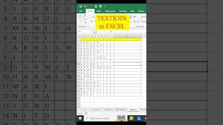 how to join text in excel | textjoin #shorts #excel #exceltips #exceltutorial