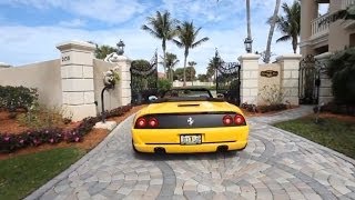 Helicopter takes off from backyard of FL Beach  Mansion