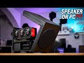 I Built A Living Room PC In A Case That Looks Like A Speaker 