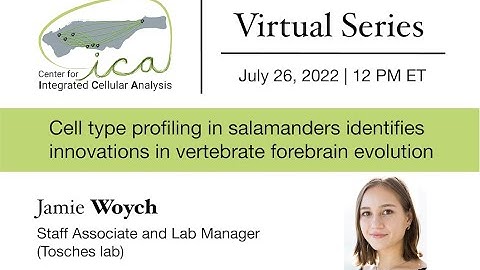 CICA Virtual Seminar Series- Jamie Woych- 07/26/2022
