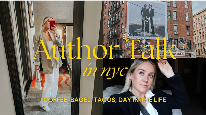 Author Talk in NYC   + Coffee, Bagel, Tacos at Tac...