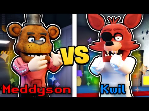 We 1v1ed As FNAF CHARACTERS.. (Roblox)