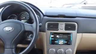 2006 Subaru Forester, Red/Red - STOCK# 7514A - Interior