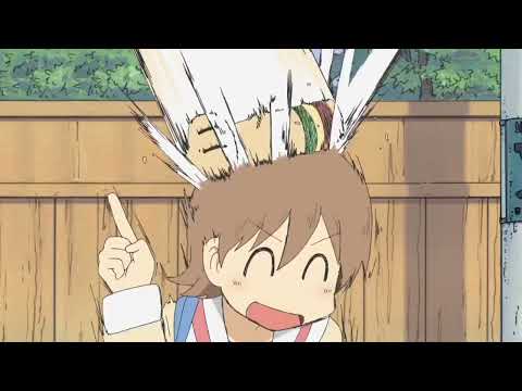 Aioi Yuuko's lucky day || Nichijou - My Ordinary Life