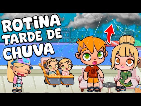 ROTINA DA TARDE EM UM DIA CHUVOSO | AVATAR WORLD ROTINAS E HISTÓRIAS