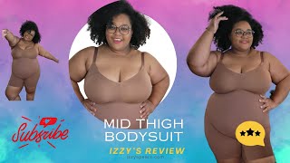 HONEYLOVE | 3x | Mid-Thigh Bodysuit | Medium Compression | Plus Size | Honest Review| No Chafing