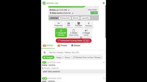 Aplikasi Antrian : Cara Download Semua Data Antrian ke Excel dari Aplikasi Antrian Online