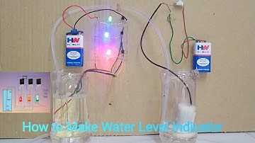 How to Make Real Water Level Indicator with BC547 Transistor#electronics #technical#technology#howto