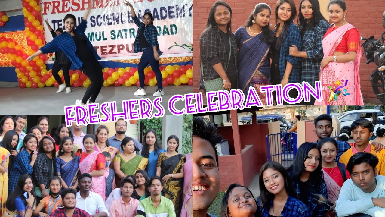 ❤5th vlog || Freshers 2k21 || TEZPUR SCIENCE ACADEMY ❤