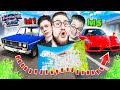 15 МАШИН РАЗНОГО УРОВНЯ СПРЯТАНЫ В ГОРОДЕ! НАЙДИ АВТО ЗА 5 МИН! ВЫШИБАЛЫ FORZA HORIZON! (GTA 5 RP)