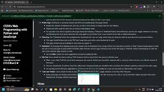 Harvard CS50 Web | Project 4: Network