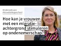 #SheDIDIT, een ondernemerschapsplatform voor meisjes en vrouwen met migratieachtergrond.?