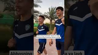 Abbos va khusanov 🇺🇿 #abduqodirhusanov #abbosbek_fayzullayev #football