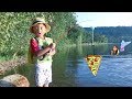 Funny fishing adventure with ivan and mermaid