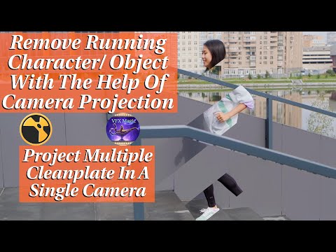 Remove Running Character Or Object With The Help Of Camera projection