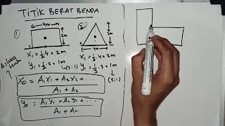 Titik berat benda | fisika sma