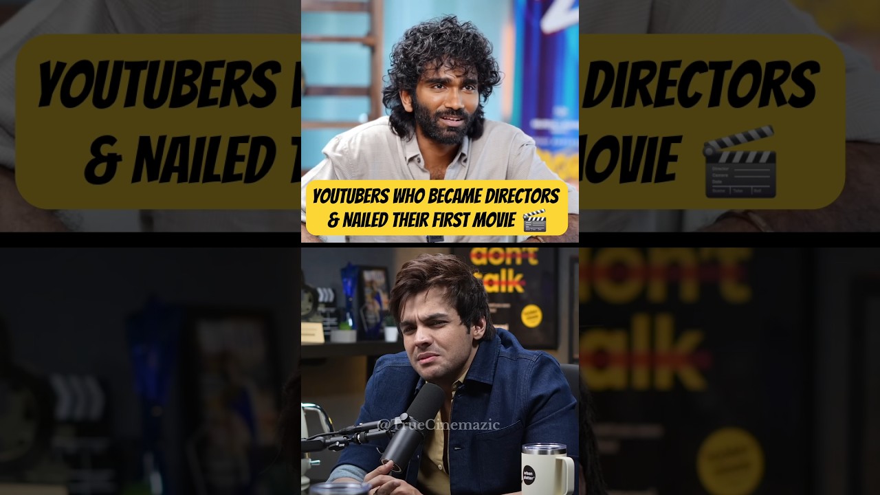 YouTubers Who Became Directors &amp; Nailed Their First Movie 🎬🔥 #shorts #truecinemazic