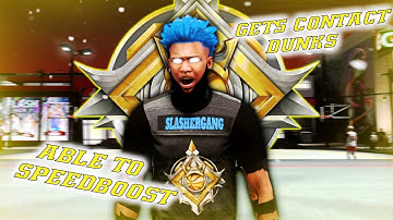 BEST SPEED-BOOSTING POST PLAYMAKER! GETS ALL CONTACT DUNKS!!! NBA2K20 RARE AND BEST BUILDS