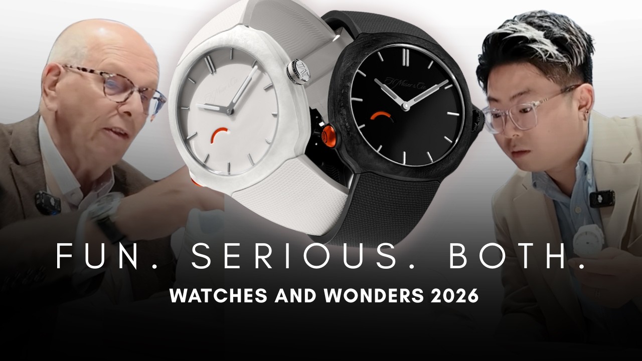 H. Moser & Cie. at Watches & Wonders 2026 with Georges-Henri Meylan: From Pump to Minute Repeater - YouTube - Revolution Watch