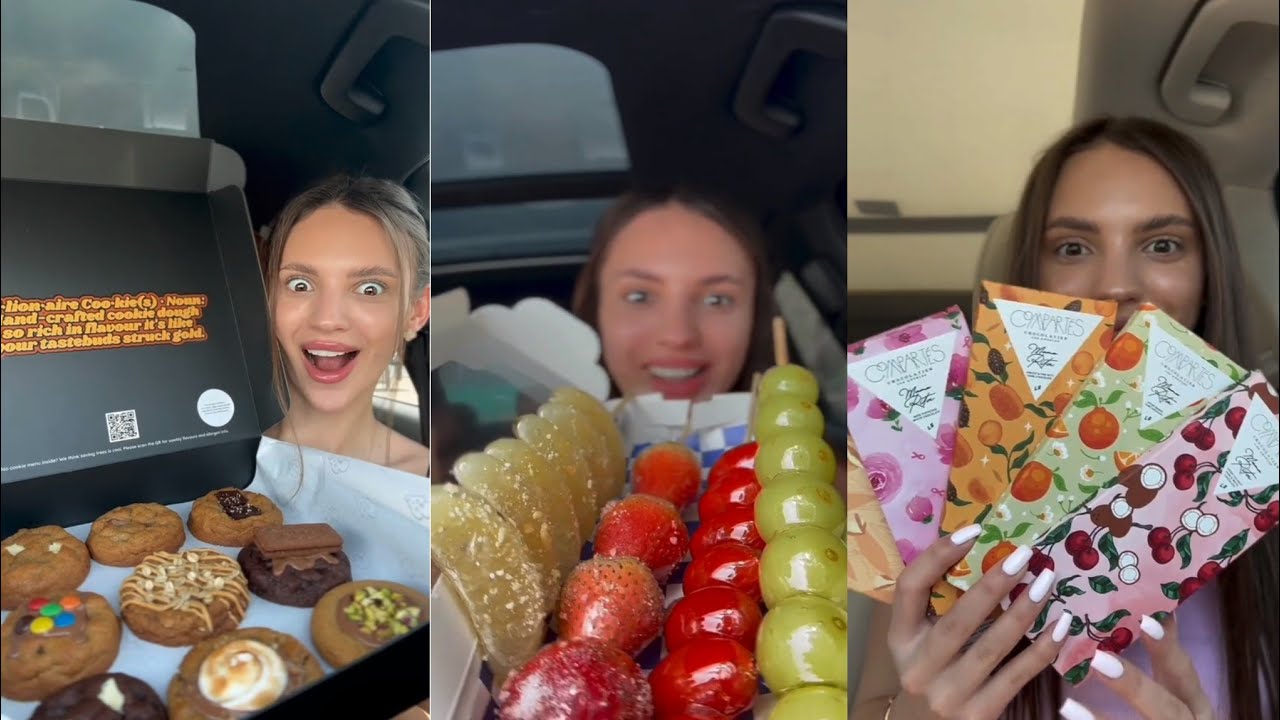 kumpulan video tiktok MUKBANG ASMR  @mariavehera257 |part4