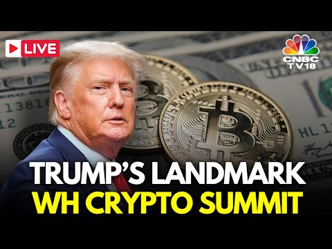 LIVE: President Trump Speaks at White House Crypto Digital Assets Summit | Trump Bitcoin