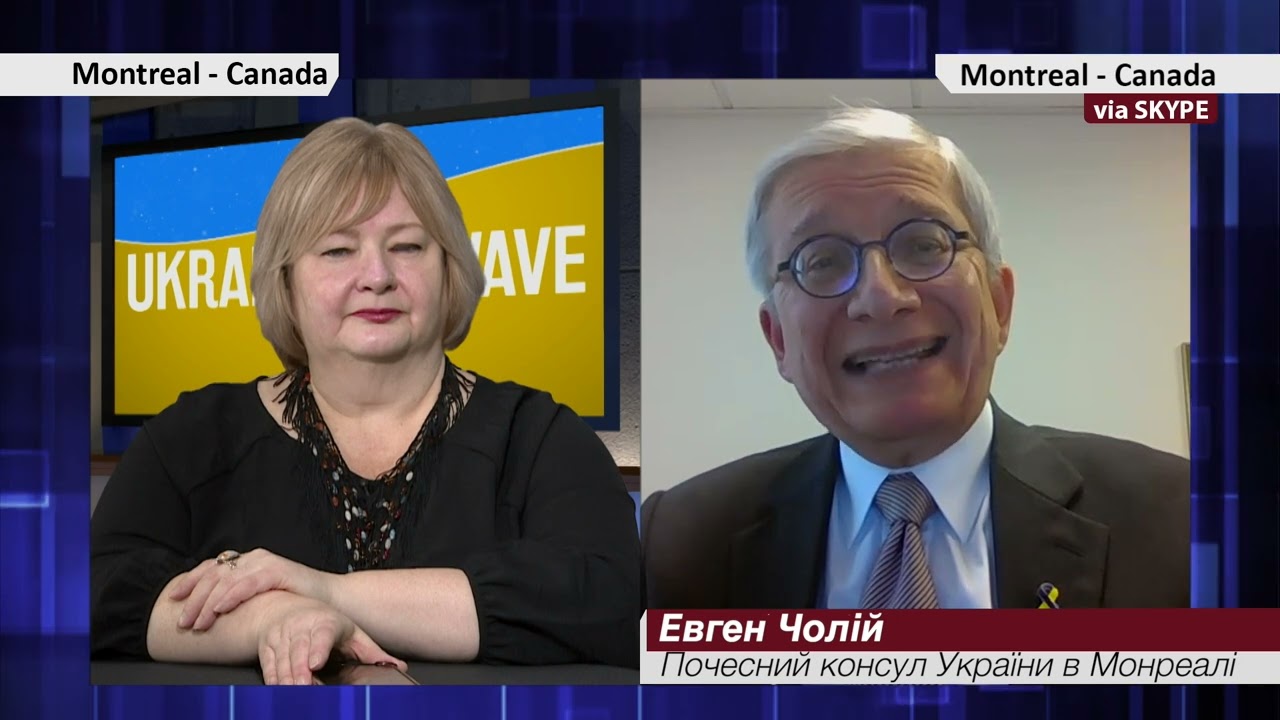 Інтерв’ю з Евгеном Чолієм про відносини з новими урядами країн світу для програми «Українська хвиля» на ICI Television