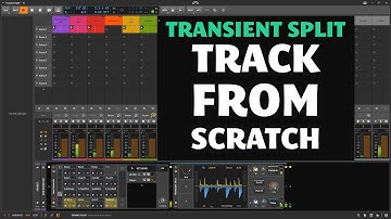 Track from scratch with Transient Split in Bitwig