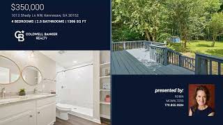 Robin McWalters|1013 Shady Ln NW|Kennesaw, GA|ColdwellBankerHomes.com