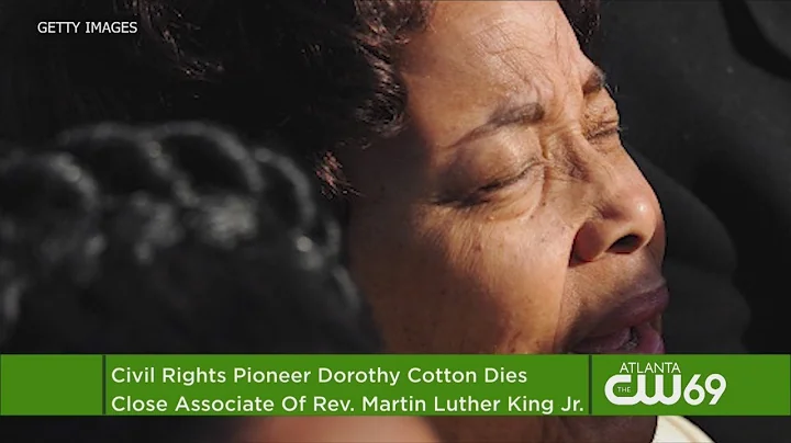 Dorothy Cotton, Civil Rights Pioneer And MLK Colleague, Dies