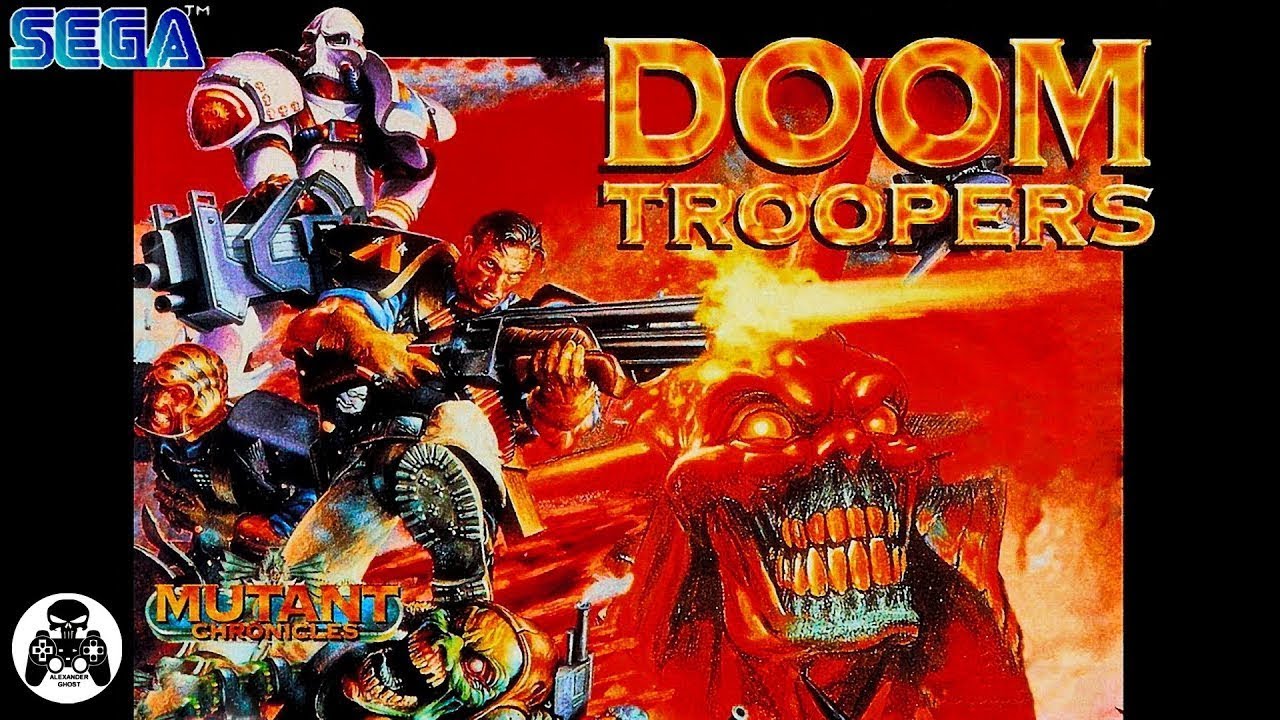 Doom troopers sega. Дум труперс сега игра. Игра сега Doom Troopers. Обложка игры Sega Doom Troopers. Mutant Chronicles Doom Troopers Snes.