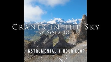 Solange "Cranes in the Sky" | Instrumental 1-Hour loop