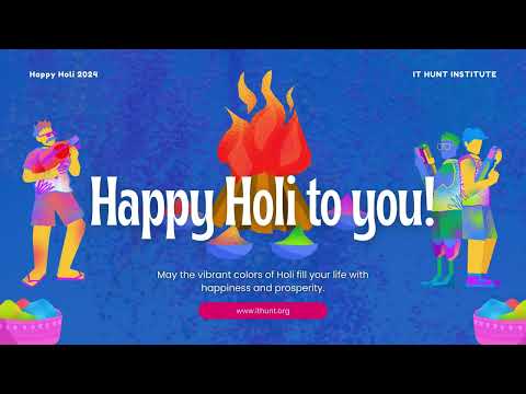 Happy Holi to you! May the vibrant colors of Holi fill your life with happiness and prosperity.