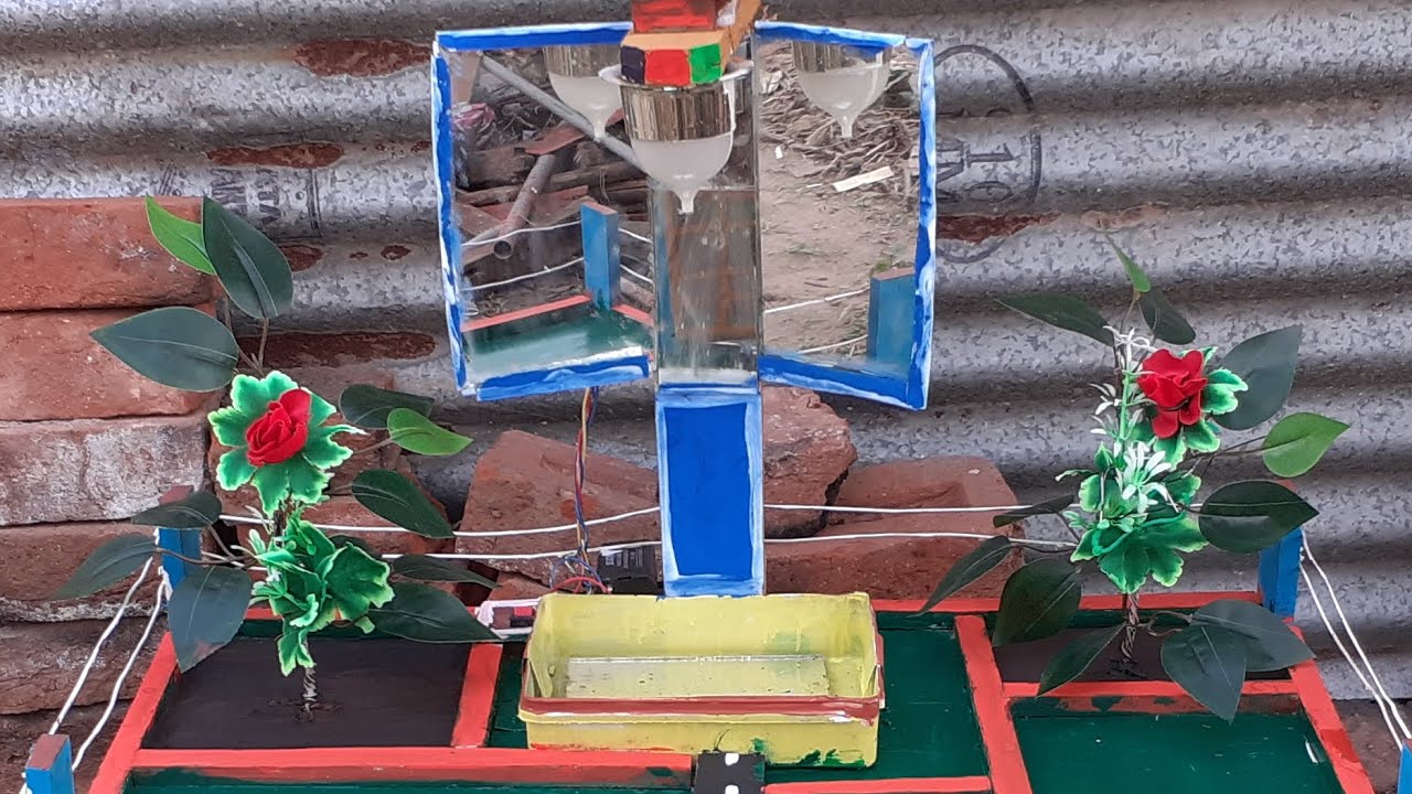 New Science Project 🔥⚡Automatic insects remove and protection of farming area by light reflection.