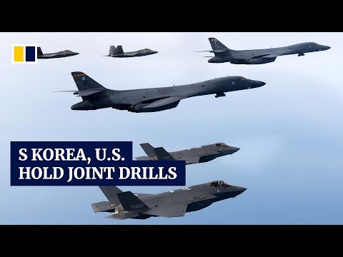Washington, Seoul conduct joint air drills after US defence secretary visits South Korea