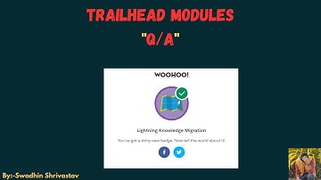Lightning Knowledge Migration #salesforce #trailhead #crm
