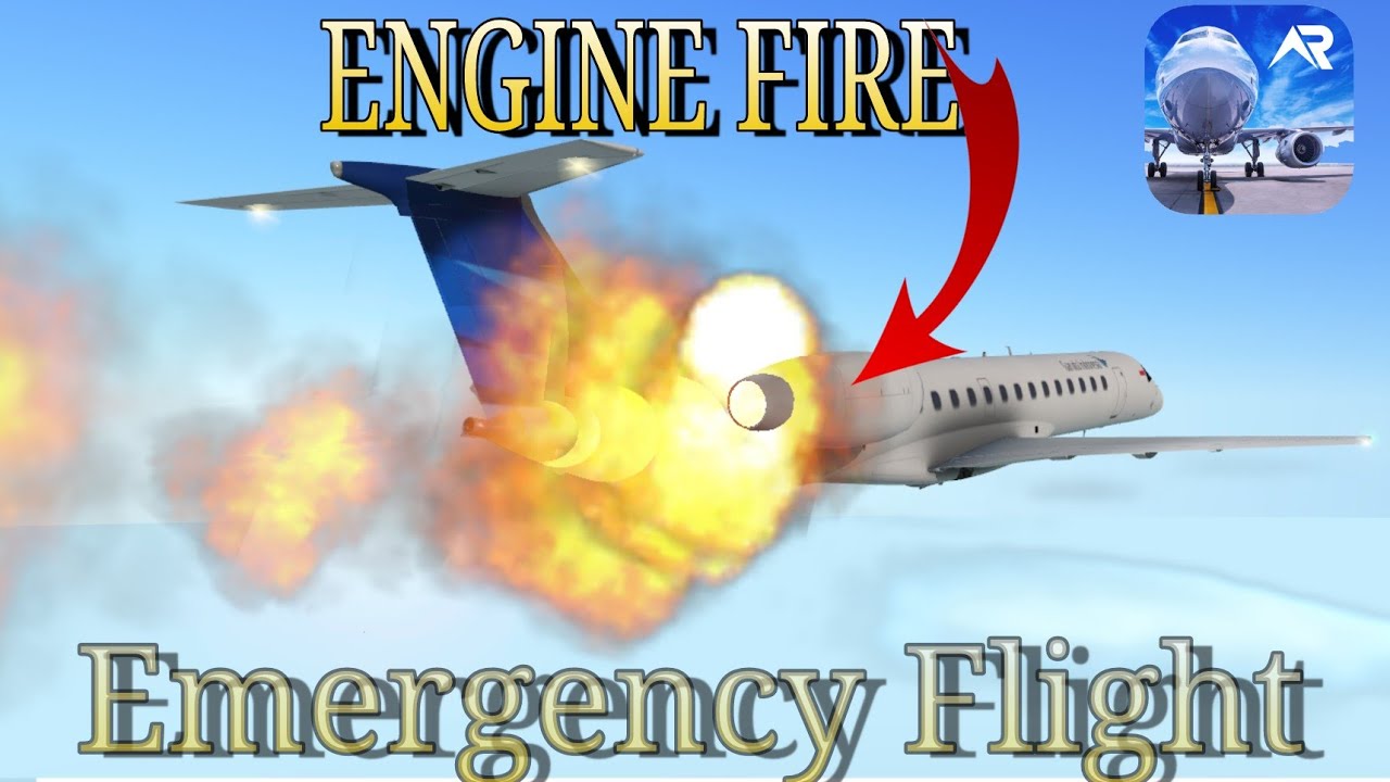 Real Flight Simulator / Evento STORM TSLANDS Engine Fire / Gameplay ...