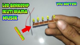 MEMBUAT LED BERKEDIP { BLINKING}  DC 12 VOLT! MAKE LED FLASHING {BLINKING} DC 12 VOLT