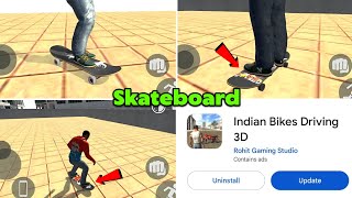 Skateboard In Indian Bike Driving 3d | Indian Bike Driving 3d Skateboard Cheat Code | Skateboard screenshot 1