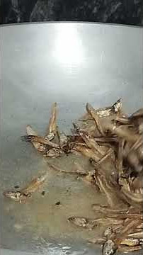 Delicious Fried Dilis #satisfying #cooking #viral #shortsfeed